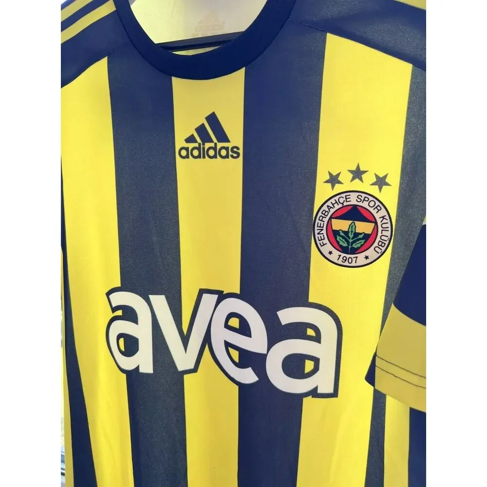 Fenerbahce Turkey 2008/09 Home Football Soccer Shirt Jersey Adidas S